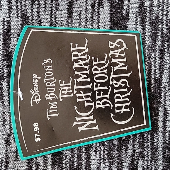 DISNEY Tim Burton'sTHE NIGHTMARE BEFORE CHRISTMAS Jack Skellington scarf - Picture 5 of 10